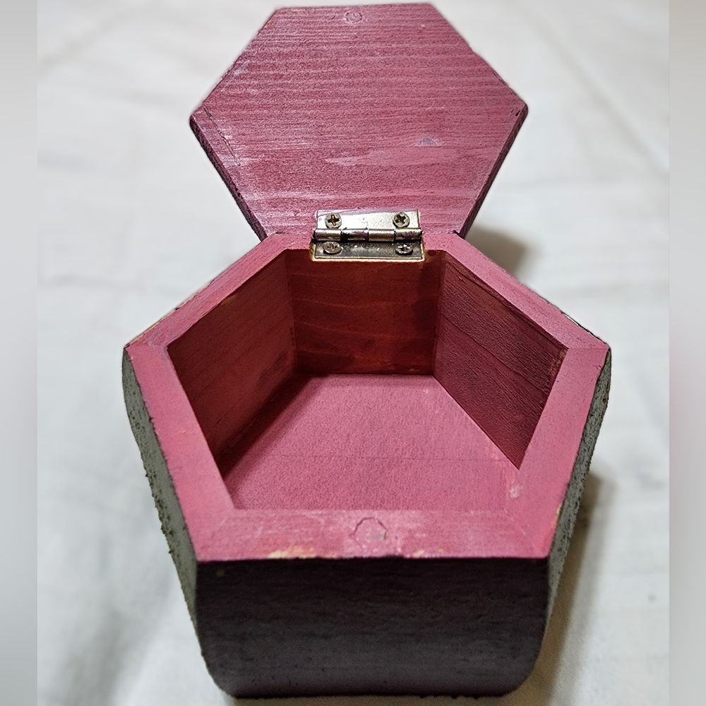 Jewelry box - handpainted - Picture 4 of 5